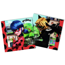 Jonely Miraculous Ladybug, Katicabogár és fekete macska kalandjai szalvéta 20 db-os party kellék