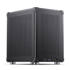 JONSBO C6 Black táp nélküli ITX/M-ATX ház fekete (C6 Black) számítógép ház