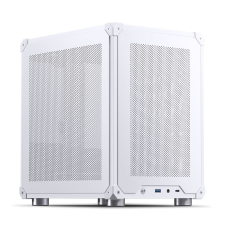 JONSBO C6 White táp nélküli ITX/M-ATX ház fehér (C6 White) számítógép ház