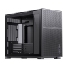 JONSBO D31 MESH Black táp nélküli ablakos mATX ház fekete (D31 MESH Black) - Számítógépház