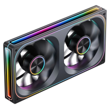 JONSBO ZA-240BR dupla ventilátor modul fordított légáramlás fekete hűtés