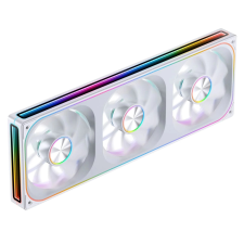 JONSBO ZA-360WR tripla ventilátor modul fordított légáramlás fehér hűtés