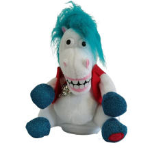  Jópofa éneklő és táncoló Ló, szamár sörénnyel 25 Cm plüssfigura