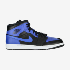 Jordan Air jordan 1 mid utcai cipő férfi fekete/kék 42.5