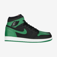 Jordan Air jordan 1 retro high og (gs) utcai cipő gyerek fekete/zöld 38