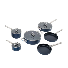 Joseph Joseph Space Folding Han. Alumínium Edénykészlet - Éjkék (6 részes) edény