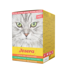 Josera alutasakos macska eledel Multipack Paté (doboz) 6 x 85 g macskaeledel