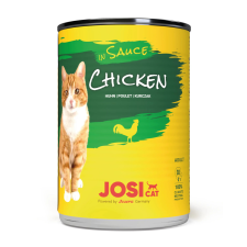 Josera JosiCat Chicken in Sauce | Csirkés nedves eledel szószban macskáknak – 415 g macskaeledel