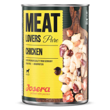 Josera Meat Lovers Pure konzerv 400g - Csirke kutyaeledel