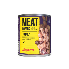 Josera Meat Lovers Pure Turkey | Teljes értékű pulykahúsos nedvestáp felnőtt kutyáknak – 400 g kutyaeledel