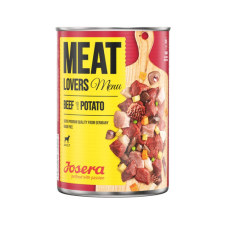 Josera Meatlovers Menu Beef &amp; Potato 400 g jutalomfalat kutyáknak