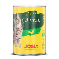  JosiCat konzerv Chicken in Jelly 12 x 400g macskaeledel