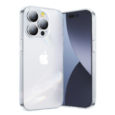 JOYROOM 14Q tok iPhone 14 Plus tok kamera fedéllel átlátszó (JR-14Q3 átlátszó) tok és táska
