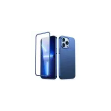 JOYROOM 360 Full Coverage tok iPhone 13 Pro Max + üvegfólia, kék tok és táska