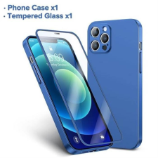 JOYROOM Apple iPhone 13 JOYROOM JR-BP927 360 Full Cover Hátlap - Kék tok és táska