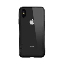JOYROOM Apple iPhone X JOYROOM JR-BP434 Tough Hátlap - Fekete tok és táska