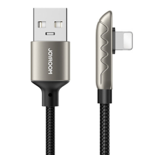 JOYROOM Gaming USB kábel - Lightning töltés / adat 2.4a 1.2m ezüst (S-1230K3) mobiltelefon kellék