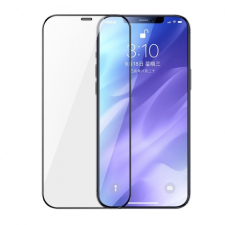 JOYROOM HD Full Screen üvegfólia iPhone 12 mini, fekete mobiltelefon kellék