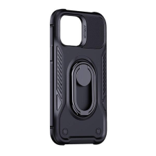 JOYROOM JR-14S1 Joyroom Apple iPhone 14 tok kitámasztóval, fekete tok és táska