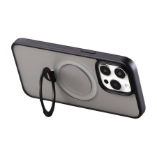 JOYROOM JR-BP004 Magnetic Protective Case with Holder for iPhone 15 (Black) tok és táska