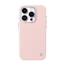 JOYROOM PN-14F4 Starry hátlaptok iPhone 14 Pro rózsaszín tok és táska