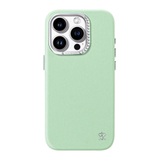 JOYROOM PN-15F1 Starry hátlaptok iPhone 15 Pro zöld tok és táska