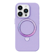 JOYROOM PN-15L2 Dancing Circle hátlaptok iPhone 15 Pro lila tok és táska