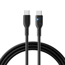 JOYROOM S-CC100A13b USB-C apa - USB-C apa 2.0 Adat és töltő kábel - Fekete (2m) kábel és adapter