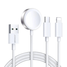 JOYROOM S-IW008 Mágneses töltő Lightning + USB-C 1.2 m fehér okosóra kellék