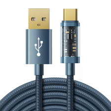 JOYROOM S-UC027A20 3.0A USB Type-C 2M Adatkábel - Kék kábel és adapter