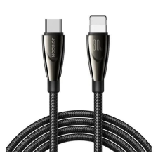 JOYROOM SA31-CL3 USB-C - Lightning töltőkábel 30W 1.2m fekete kábel és adapter