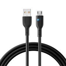 JOYROOM USB kábel - micro USB 2.4A 2m Joyroom S-UM018A13 - fekete mobiltelefon kellék