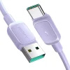 JOYROOM USB kábel - USB C 3A 1,2m Joyroom S-AC027A14 - lila
