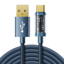 JOYROOM USB kábel - USB Type-C töltéshez / adatátvitelhez 3A 2m kék (S-UC027A20) kábel és adapter