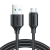 JOYROOM USB - Micro USB kábel 2.4A, 1.0m, fekete