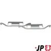 JP GROUP tartozékkészlet, tárcsafékbetét 1463750110