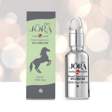 Jōra 5% 30 ml CBD olaj lovaknak 1500 mg vitamin, táplálékkiegészítő kutyáknak
