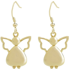 JSB Bijoux Angyalok Swarovski kristályokkal, aranyozott 92400434g (Ag925/1000, 1,3g) fülbevaló