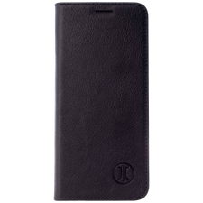 JT Berlin Echtleder Tegel Leder Case Apple iPhone 14 tok fekete (10855) (JT10855) mobiltelefon kellék