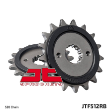 JT JTF512.17RB első lánckerék JT Erőátviteli alkatrész Lánc, lánckerék, láncszett Első lánckerék egyéb motorkerékpár alkatrész