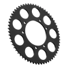 JT SPROCKETS 50 köbcentis váltós motorhoz hátsó lánckerék 62 fog, acél, fekete (420 lánc, 105-125-8,5 mm) JT SPROCKETS  Erőátviteli alkatrészek Láncok, lánckerekek, láncszettek Hátsó lánckerekek