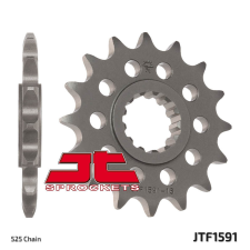 JT SPROCKETS Acél Standard Első Láncsor 1591 - 525 egyéb motorkerékpár alkatrész