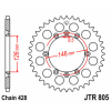  JT SPROCKETS Acél Standard Hátsó Láncszem 805 - 428