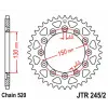 JT SPROCKETS Acél Standard Hátsó Láncszerkezet 245/2 - 520 JT SPROCKETS Kategorizálatlan termékek