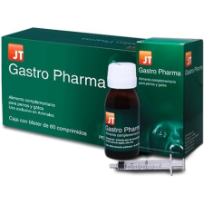 JTPharma Gastro Pharma gyomorgyulladás kiegészítő kezelésére 60 db tabletta vitamin, táplálékkiegészítő kutyáknak