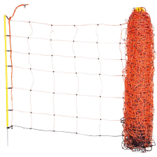 Juhháló, 50 m, narancs, mag: 90 cm, egy taposós haszonállat felszerelés