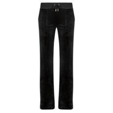 Juicy Couture Futónadrágok / Melegítők Del Ray Straight Leg Track Pant With Pocket Fekete EU L