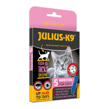 Juilus K-9 spoton macskáknak élősködő elleni készítmény kutyáknak