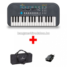 JUKEY32-BUNDLE - 32 mini billentyűs szintetizátor csomag hordtáskával és tápadapterrel billentyűs hangszer