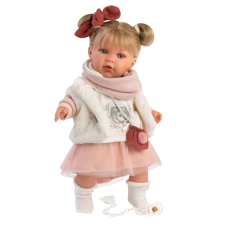 Julia - valósághű baba hangokkal és puha textil testtel - 42 cm élethű baba